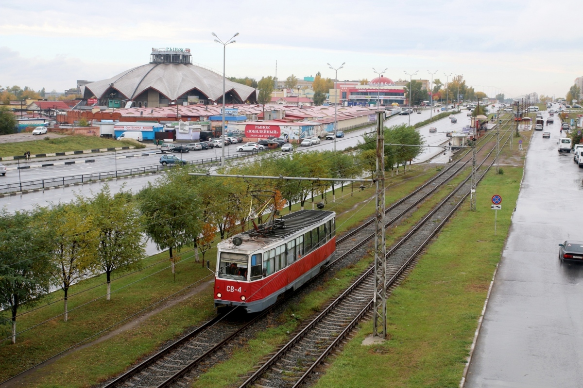 Старый Оскол, 71-605 (КТМ-5М3) № СВ-4; Старый Оскол — Достопримечательности вдоль трамвайной линии