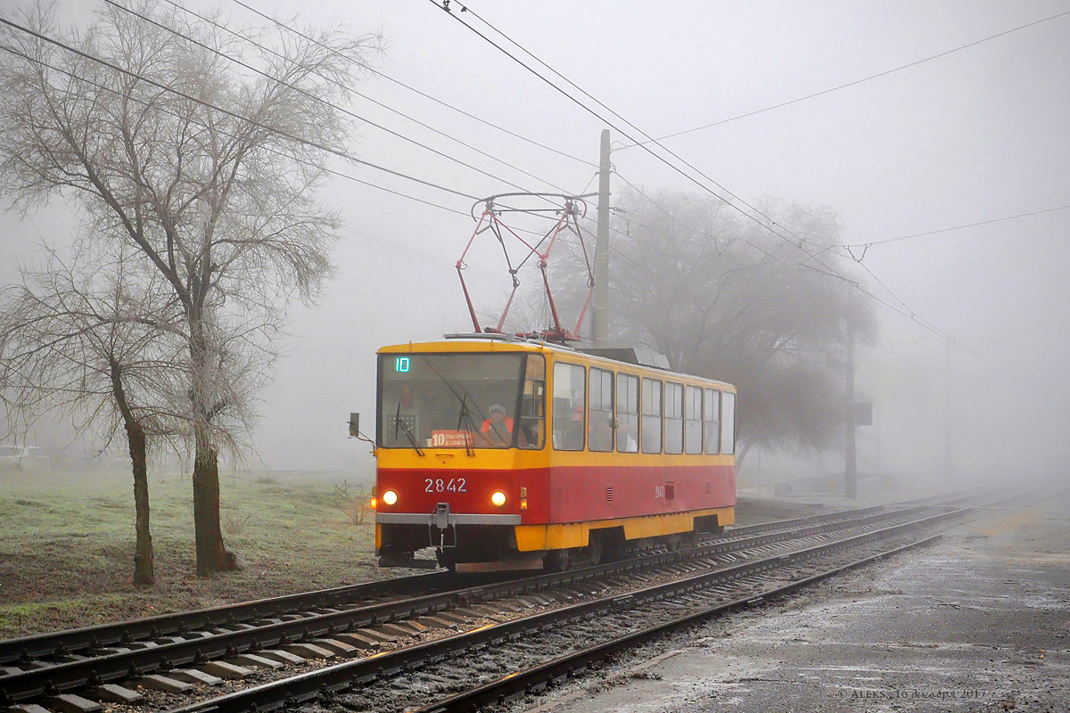 Волгоград, Tatra T6B5SU № 2842