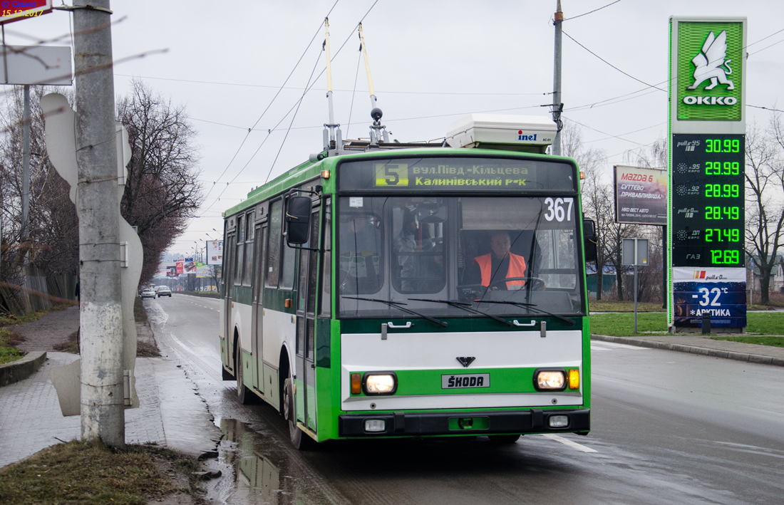 Черновцы, Škoda 14TrM № 367