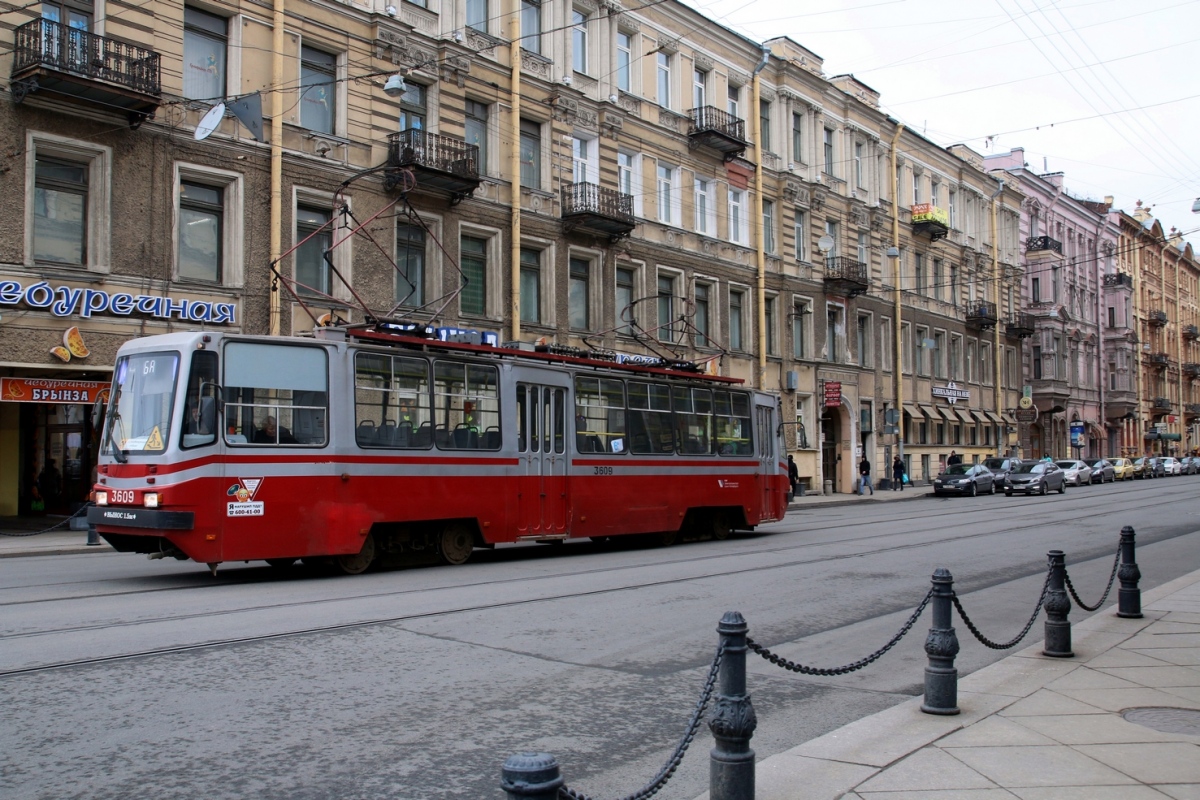 Санкт-Петербург, ТС-77 № 3609
