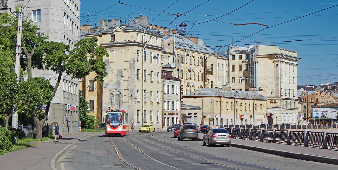Санкт-Петербург — Трамвайные линии и инфраструктура Санкт-Петербург — Трамвайные линии и инфраструктура