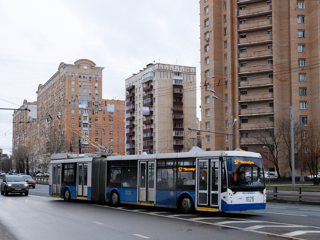 Москва, Тролза-6206.01 «Мегаполис» № 1626