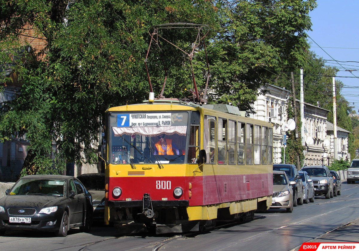 Ростов-на-Дону, Tatra T6B5SU № 800