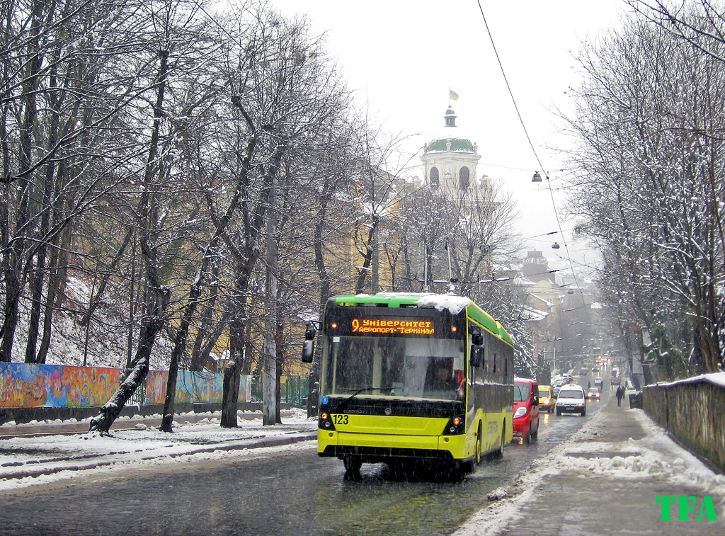 Львов, Electron T19102 № 123