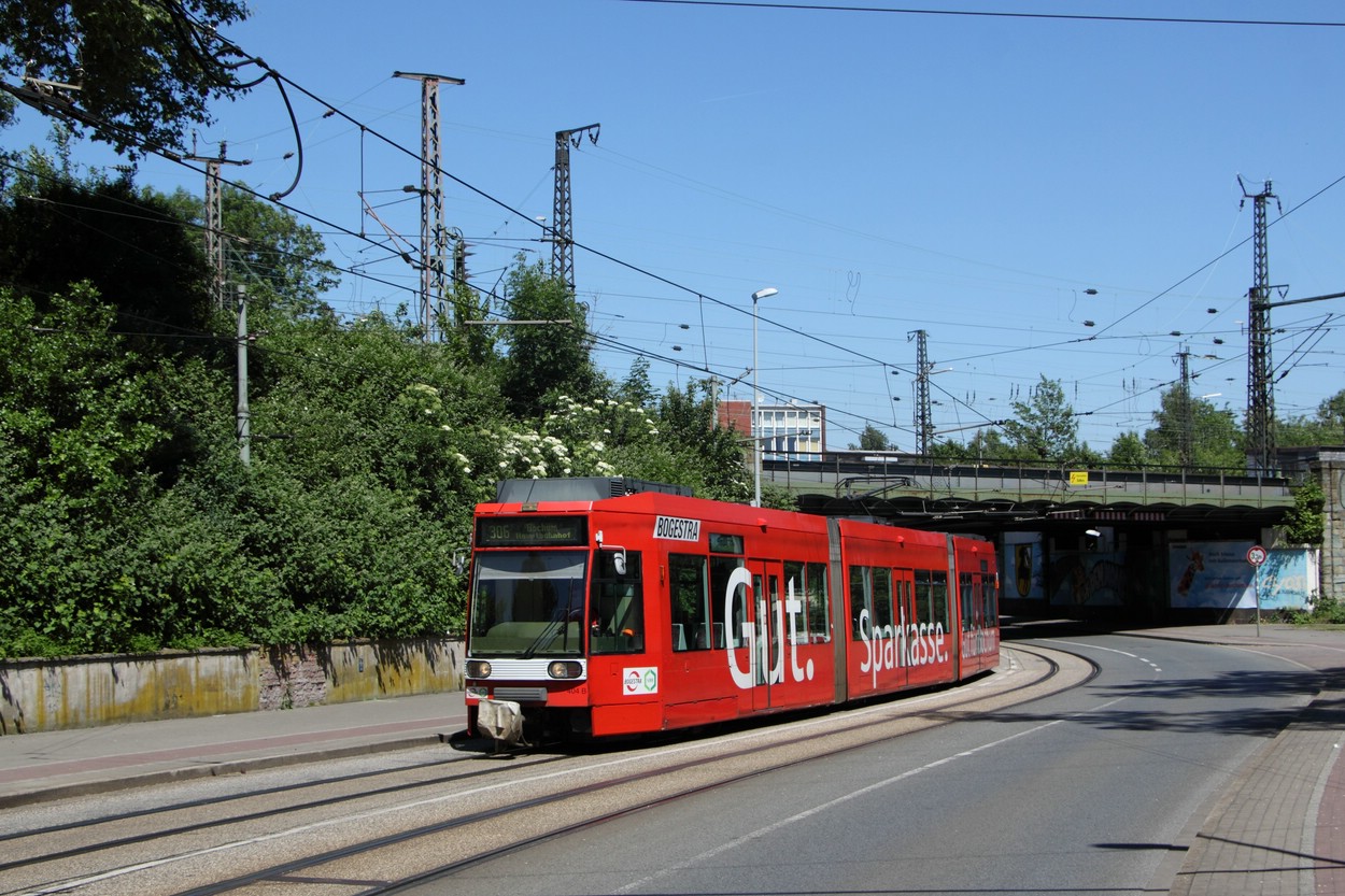 Бохум – Гельзенкирхен, Duewag MGT6D № 404