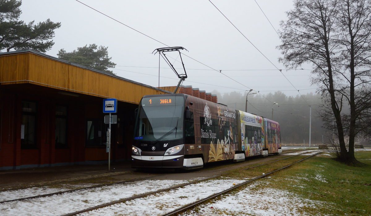 Рига, Škoda 15T ForCity Alfa Riga № 57201