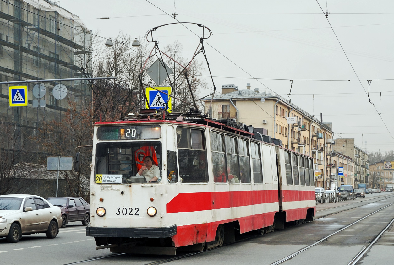 Санкт-Петербург, ЛВС-86К № 3022