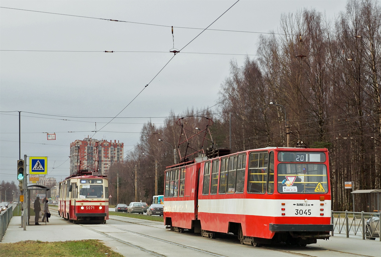 Санкт-Петербург, ЛВС-86К № 3045