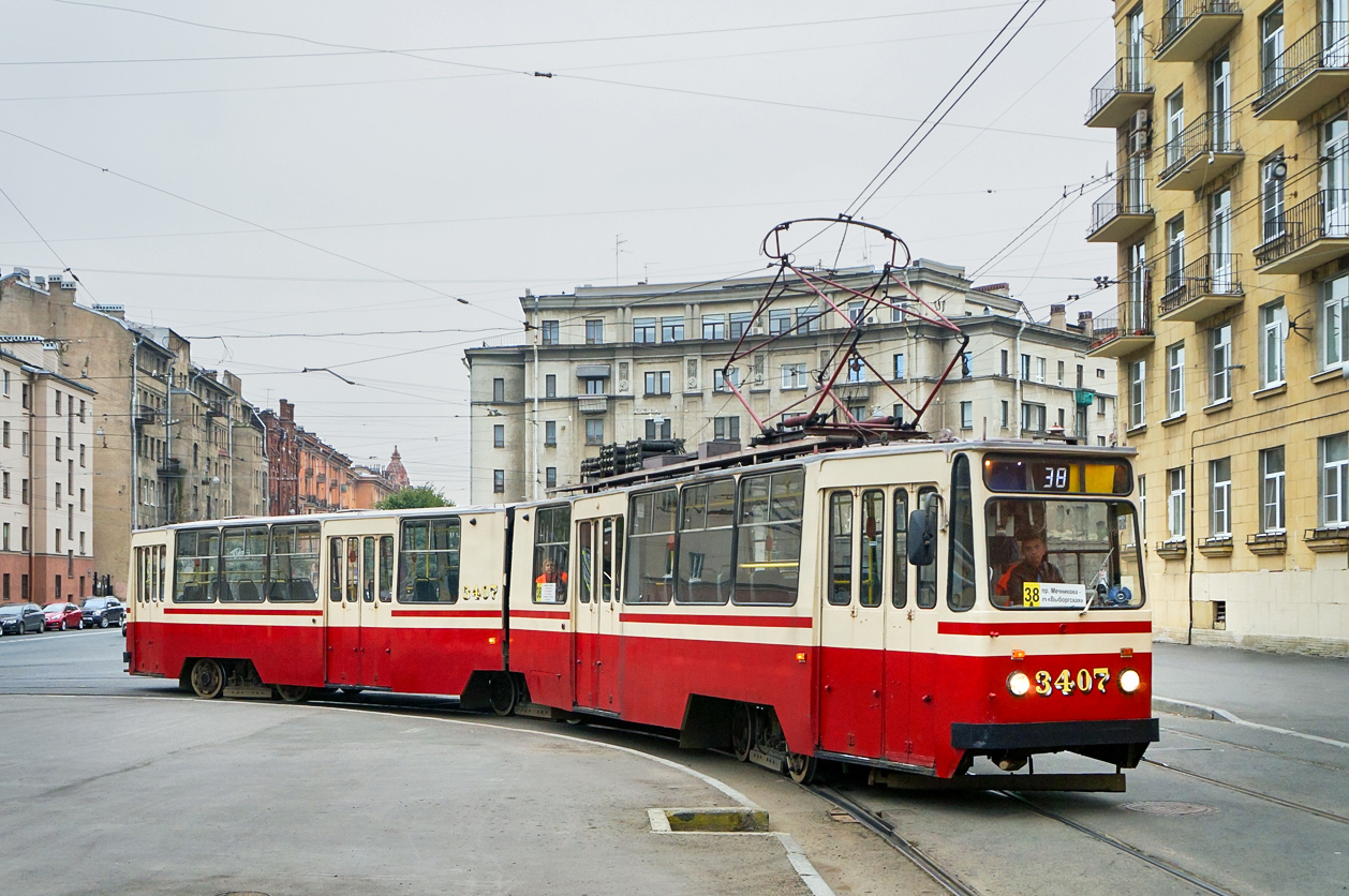 Санкт-Петербург, ЛВС-86К № 3407