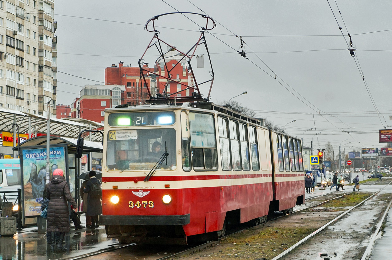 Санкт-Петербург, ЛВС-86К № 3473