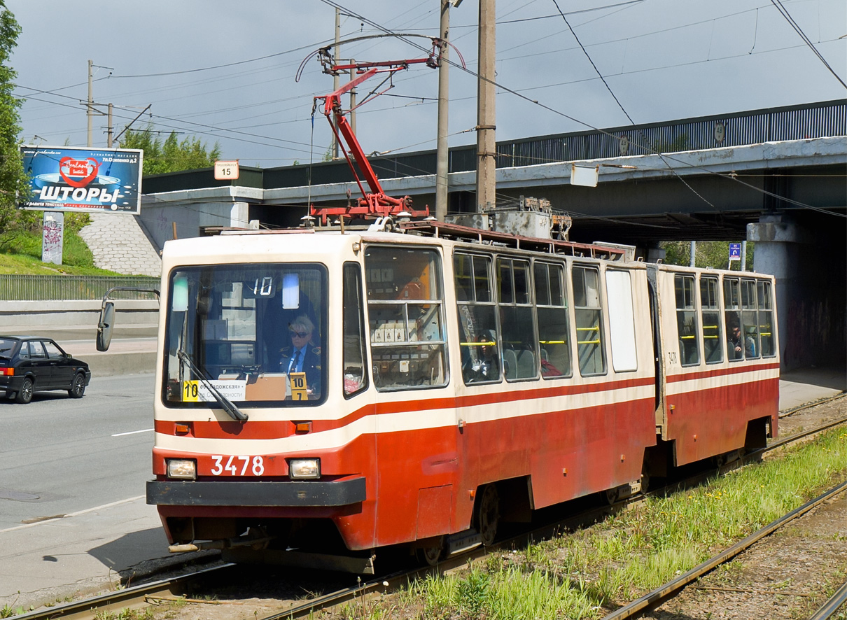 Санкт-Петербург, ЛВС-86К № 3478