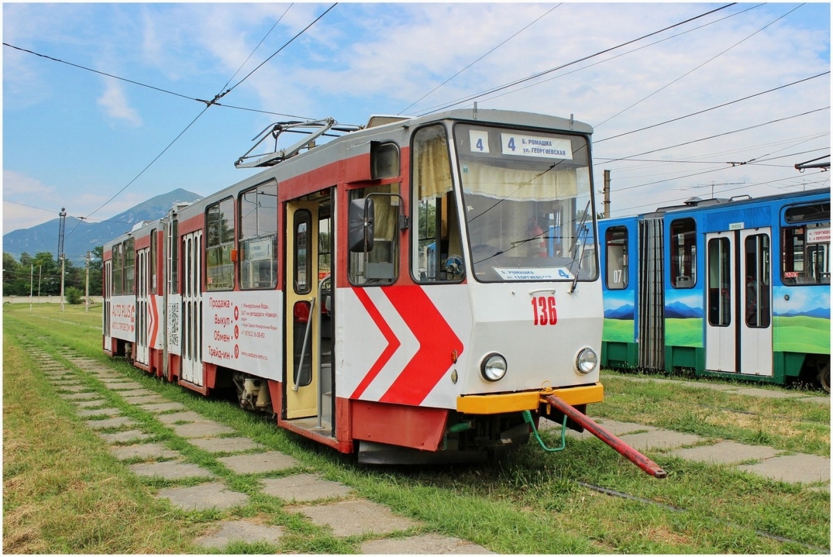 Пятигорск, Tatra KT4SU № 136