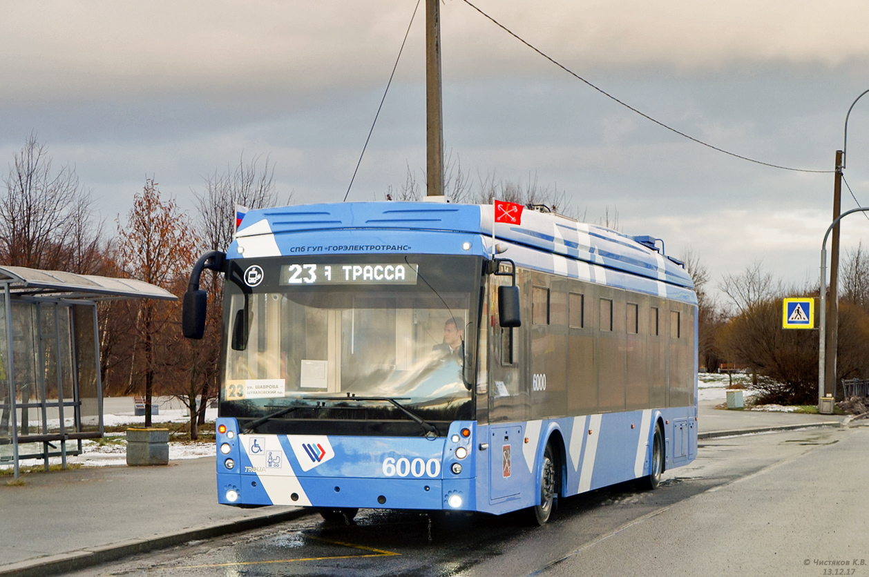 Санкт-Петербург, Тролза-5265.02 «Мегаполис» № 6000