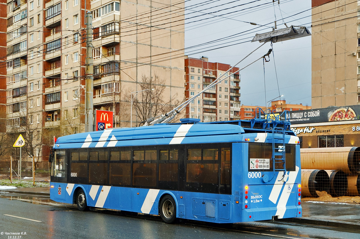 Санкт-Петербург, Тролза-5265.02 «Мегаполис» № 6000