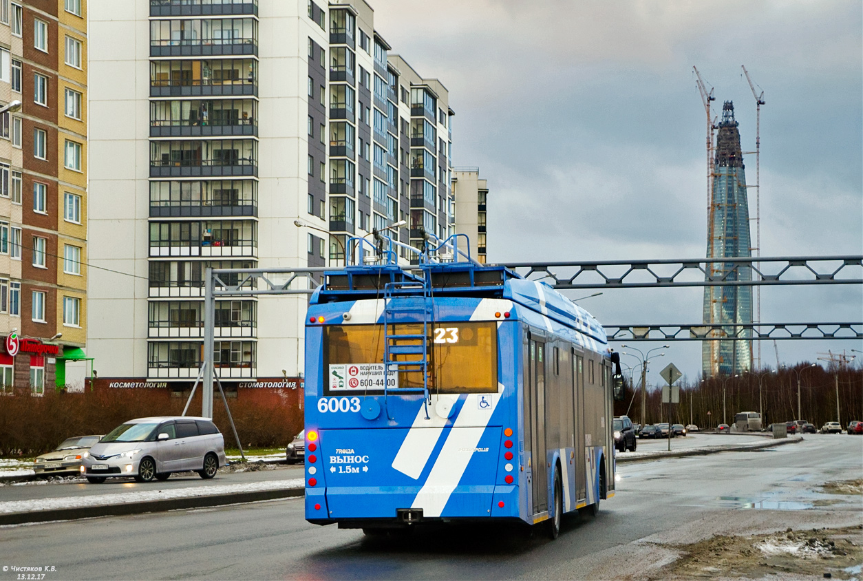 Санкт-Петербург, Тролза-5265.02 «Мегаполис» № 6003
