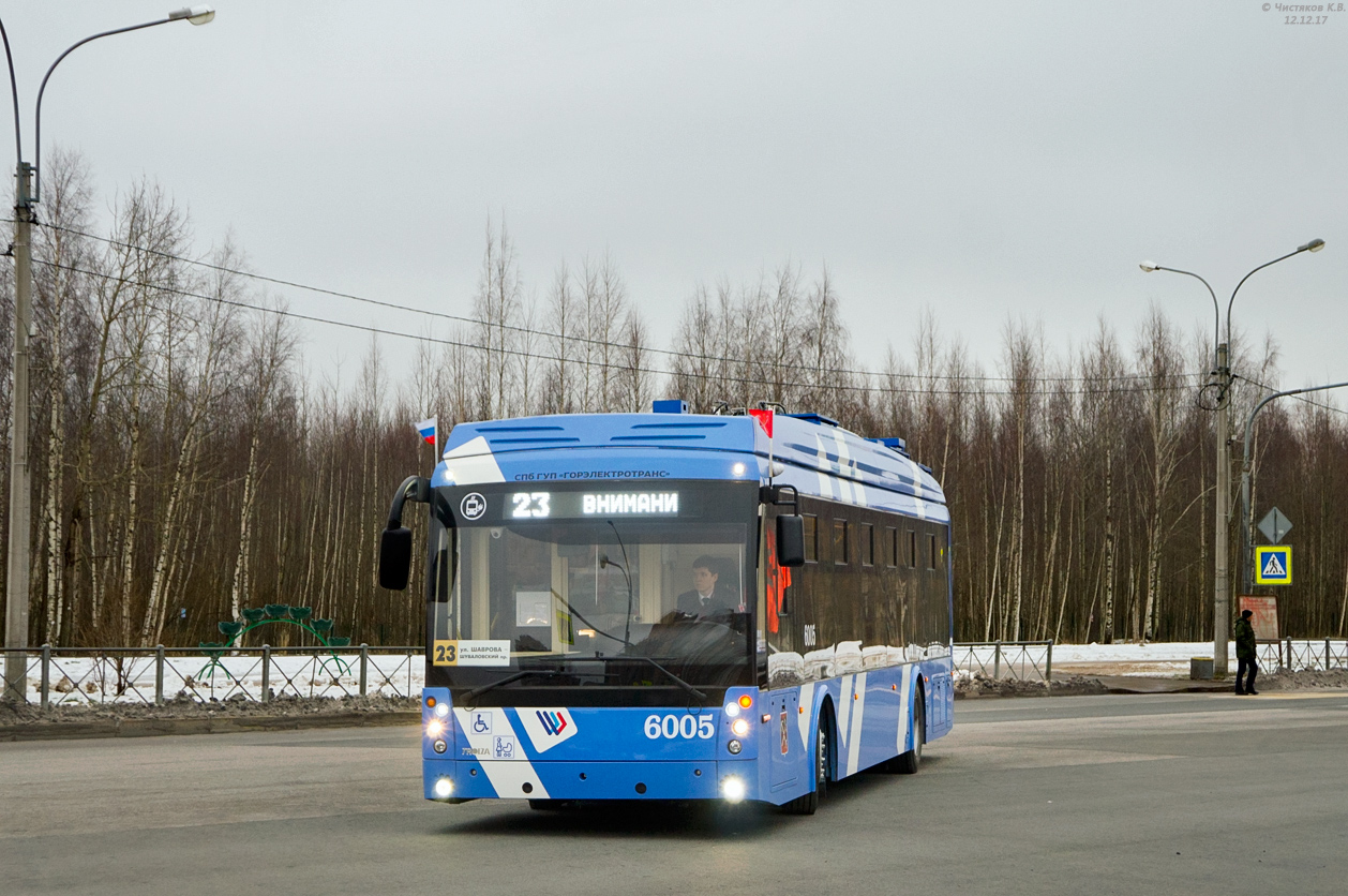 Saint-Petersburg, Trolza-5265.02 “Megapolis” # 6005
