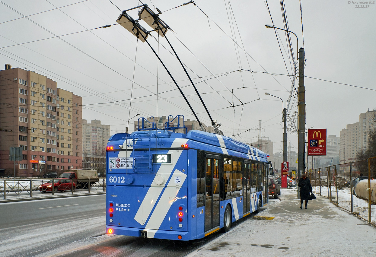 Санкт-Петербург, Тролза-5265.08 «Мегаполис» № 6012