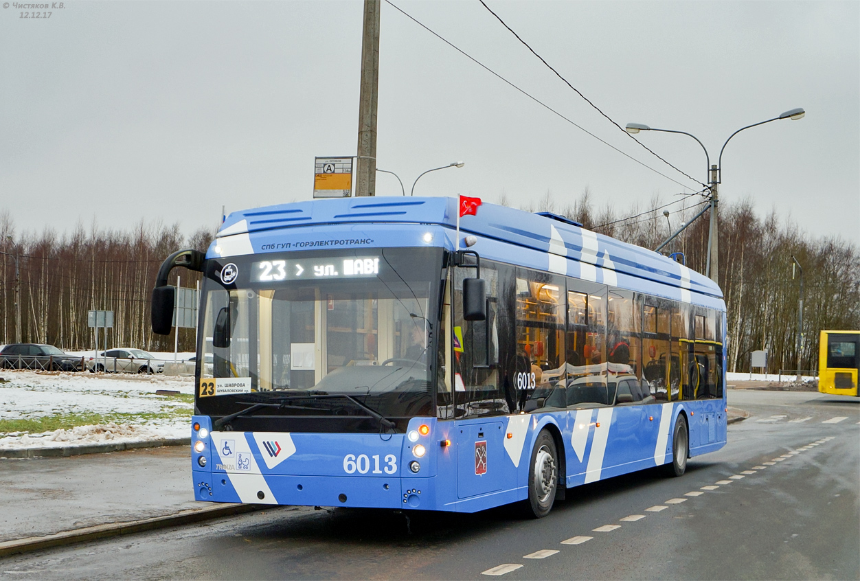 Санкт-Петербург, Тролза-5265.08 «Мегаполис» № 6013