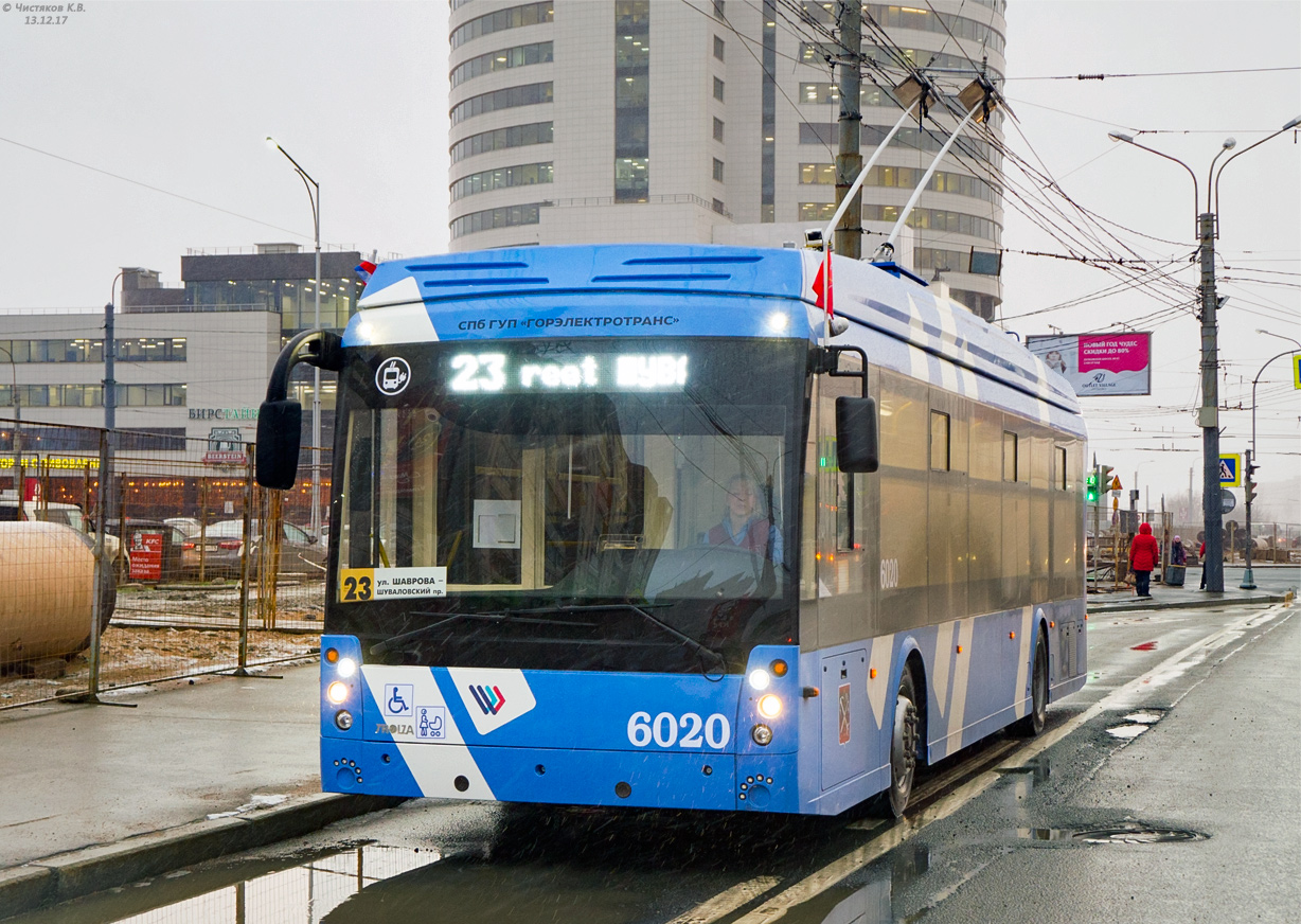 Санкт-Петербург, Тролза-5265.08 «Мегаполис» № 6020