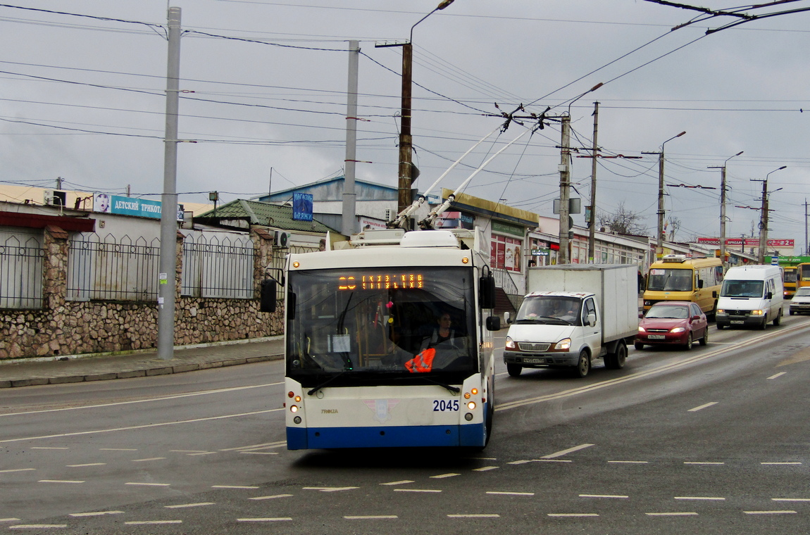 Севастополь, Тролза-5265.00 «Мегаполис» № 2045
