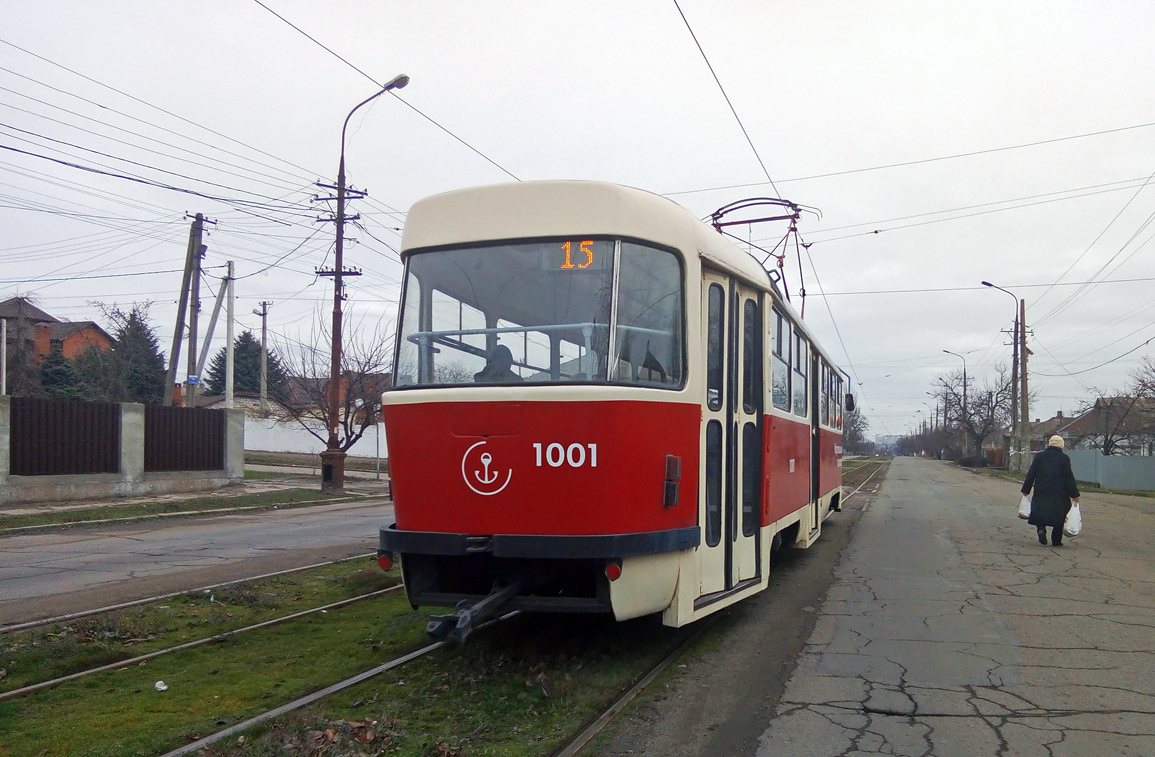Мариуполь, Tatra T3SUCS № 1001
