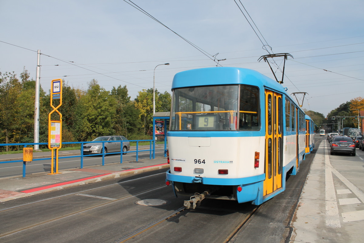 Острава, Tatra T3R.P № 964