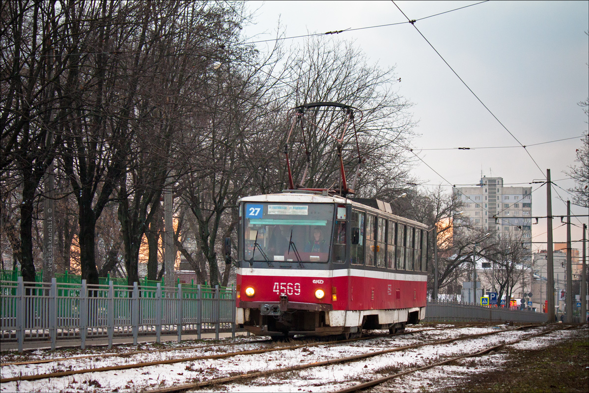 Харьков, Tatra T6B5SU № 4569