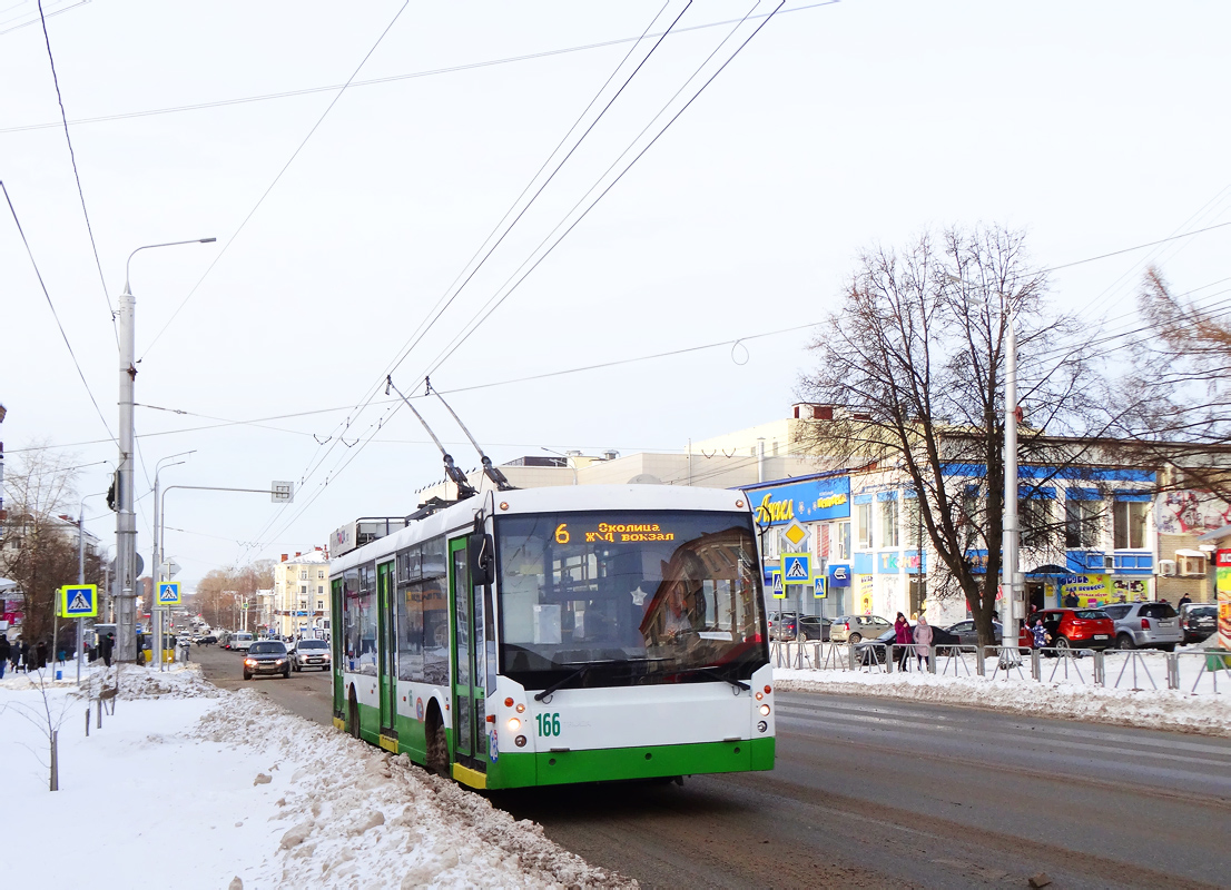 Березники, Тролза-5265.00 «Мегаполис» № 166