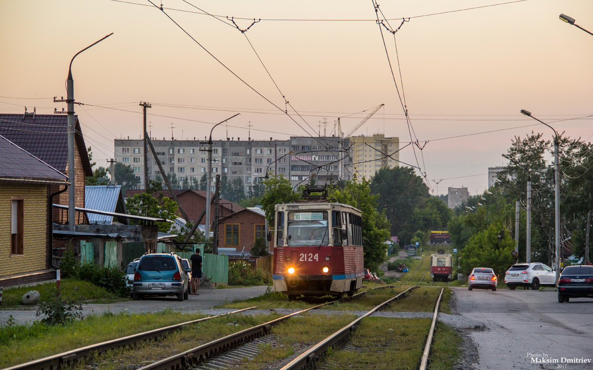 Новосибирск, 71-605 (КТМ-5М3) № 2124