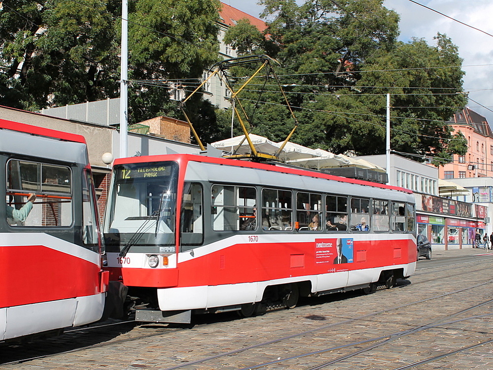 Брно, Tatra T3RF № 1670