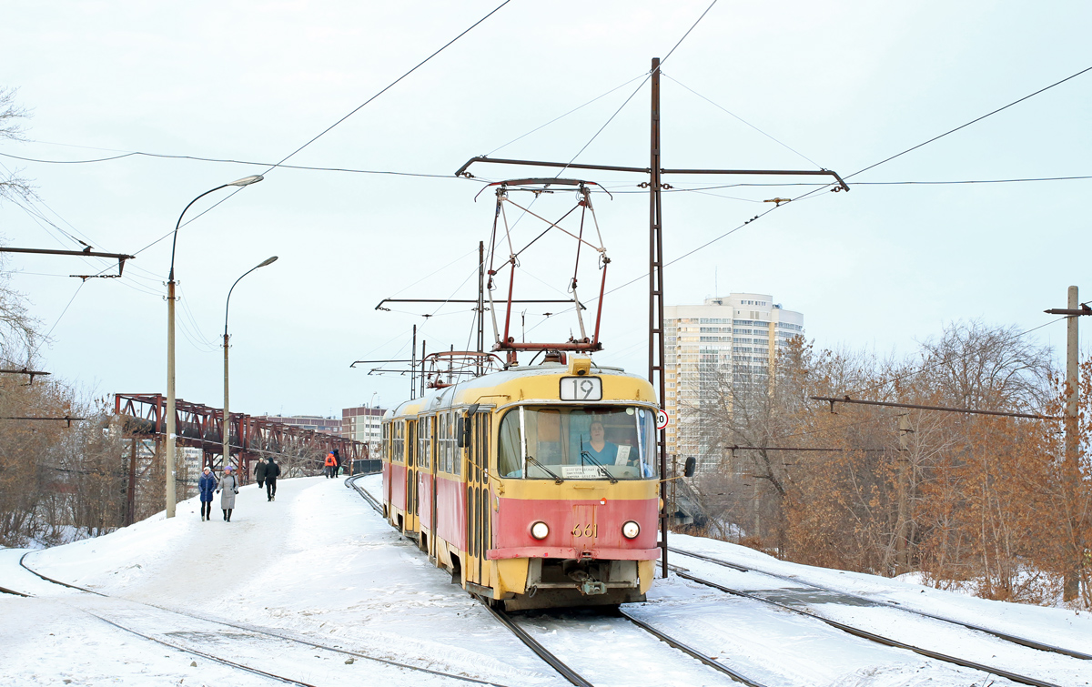 Екатеринбург, Tatra T3SU № 661
