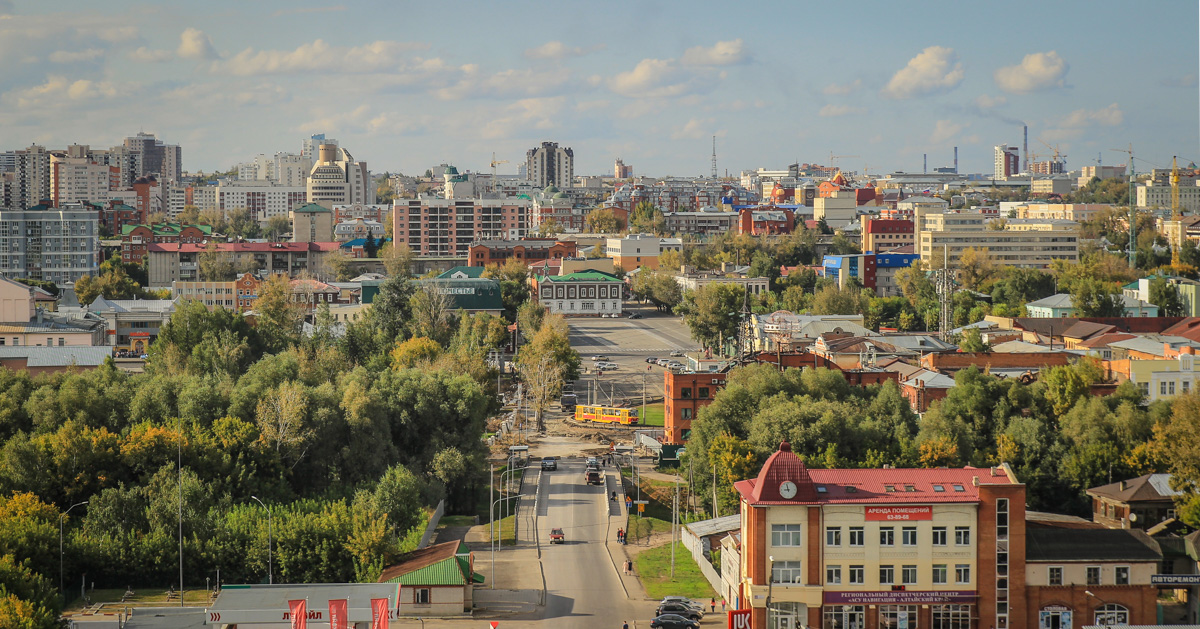 Барнаул — Конечные станции и разворотные кольца