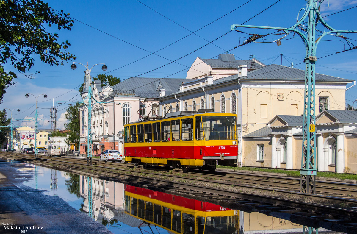 Barnaul, Tatra T6B5SU № 3156
