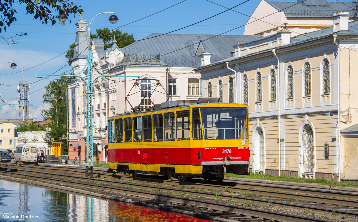 Барнаул, Tatra T6B5SU № 3176