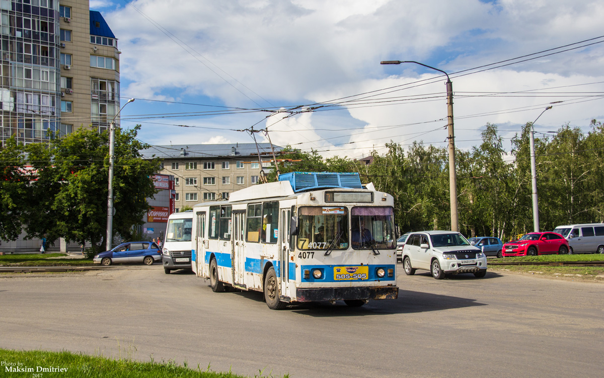 Барнаул, ЗиУ-682 КВР БТРМ № 4077