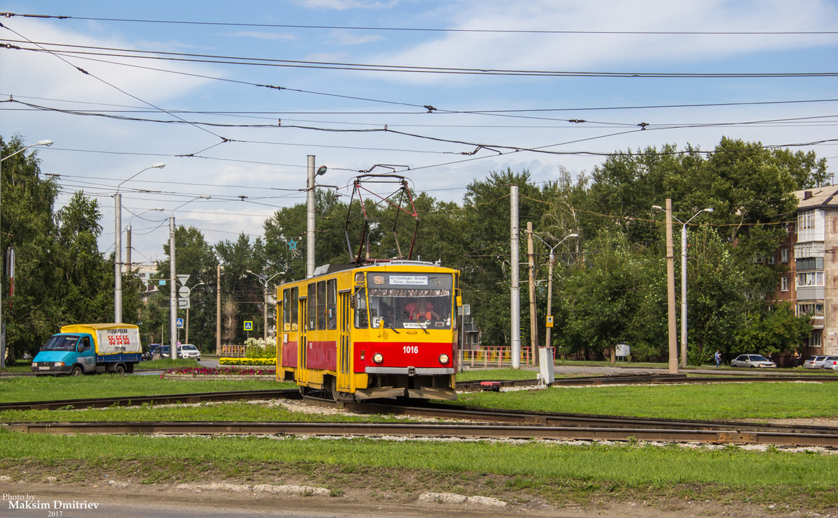 Барнаул, Tatra T6B5SU № 1016