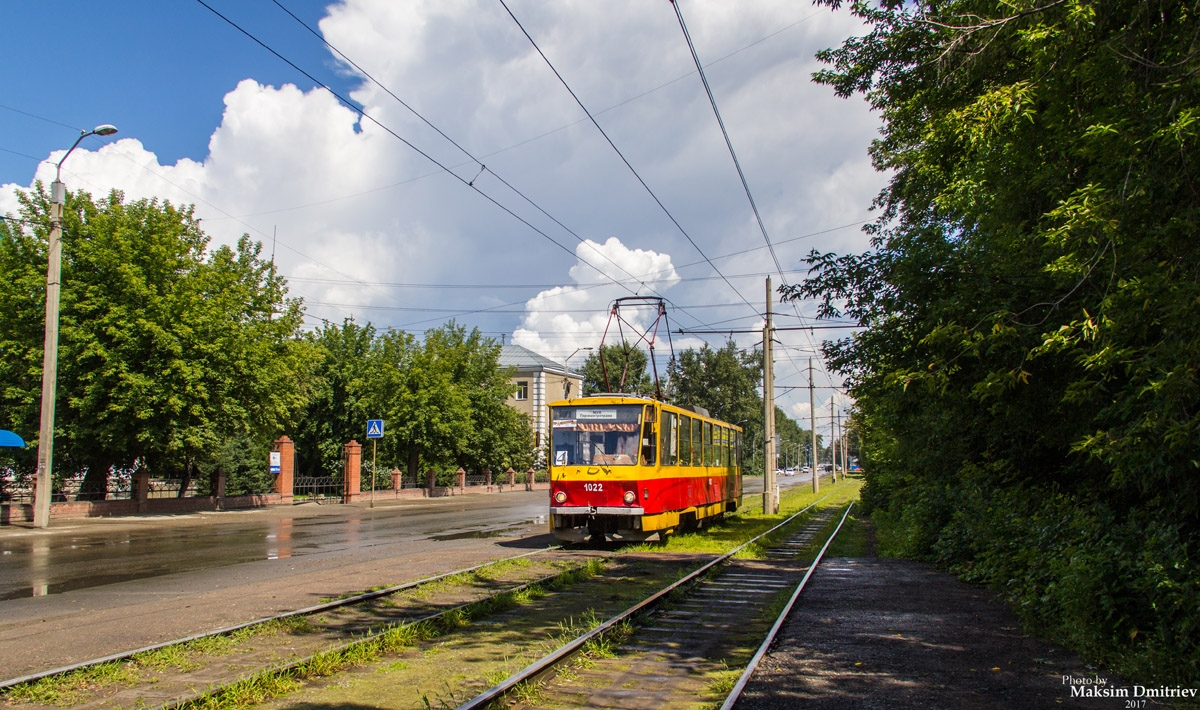 Barnaul, Tatra T6B5SU № 1022