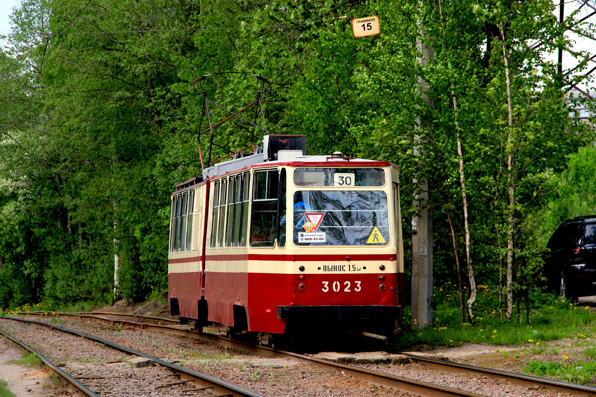 Saint-Petersburg, LVS-86K № 3023