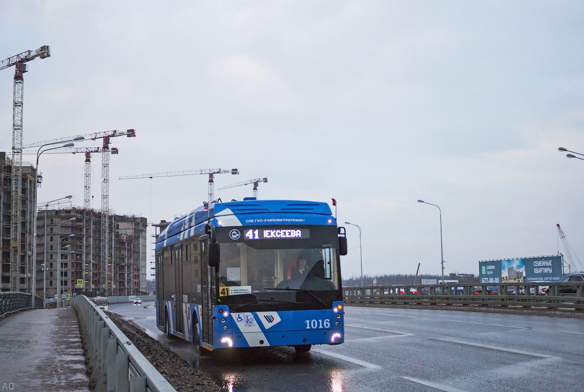 Saint-Pétersbourg, Trolza-5265.08 “Megapolis” N°. 1016