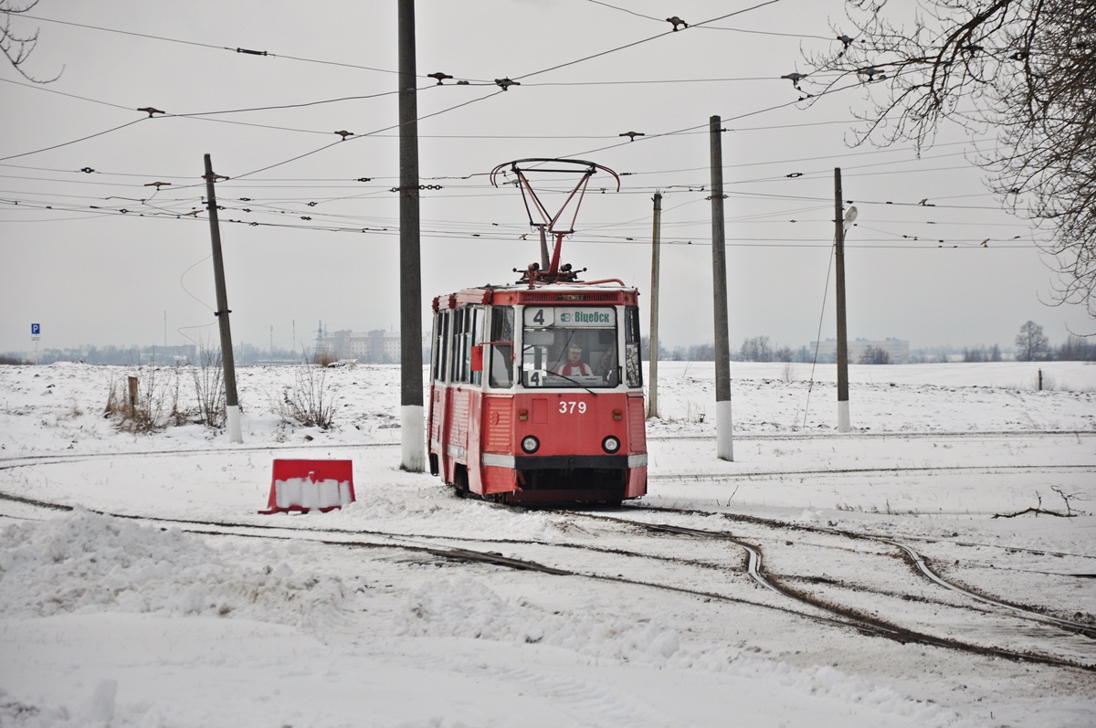 Витебск, 71-605 (КТМ-5М3) № 379; Витебск — Конечные остановки/диспетчерские станции