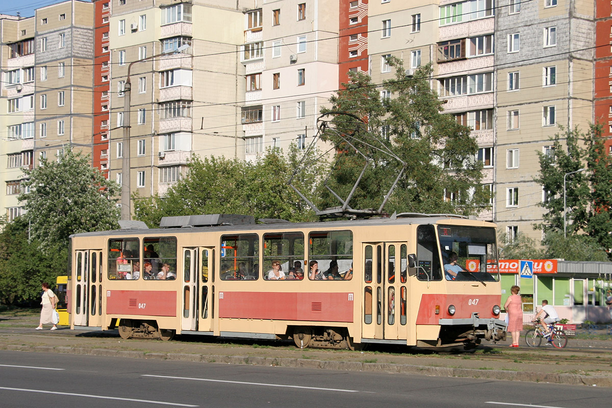 Киев, Tatra T6B5SU № 047