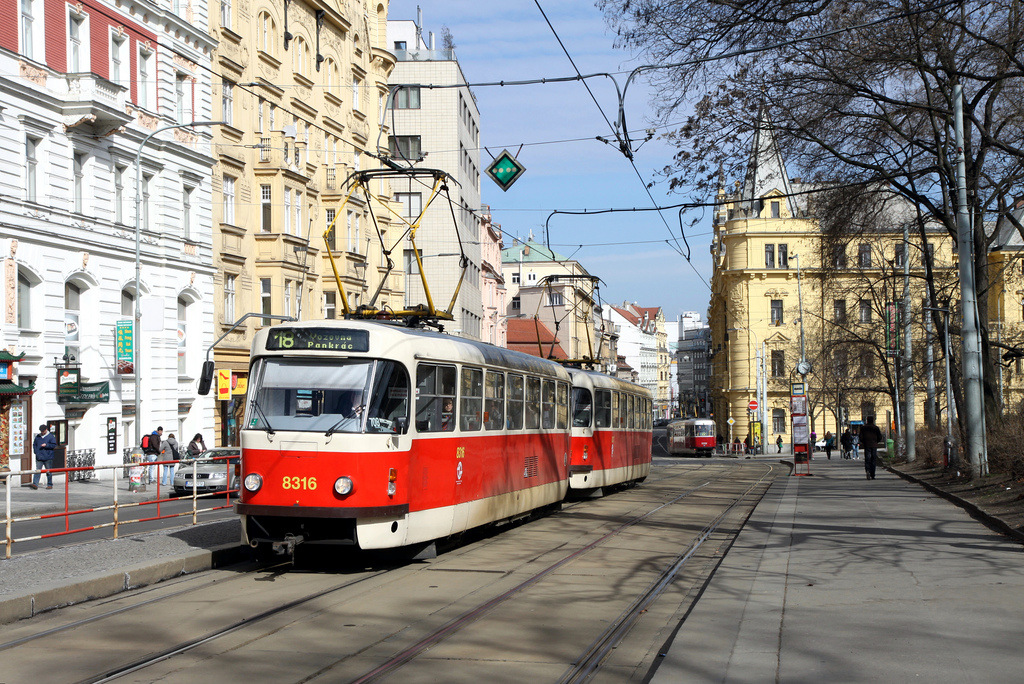 Прага, Tatra T3R.P № 8316 Прага, Tatra T3R.P № 8316