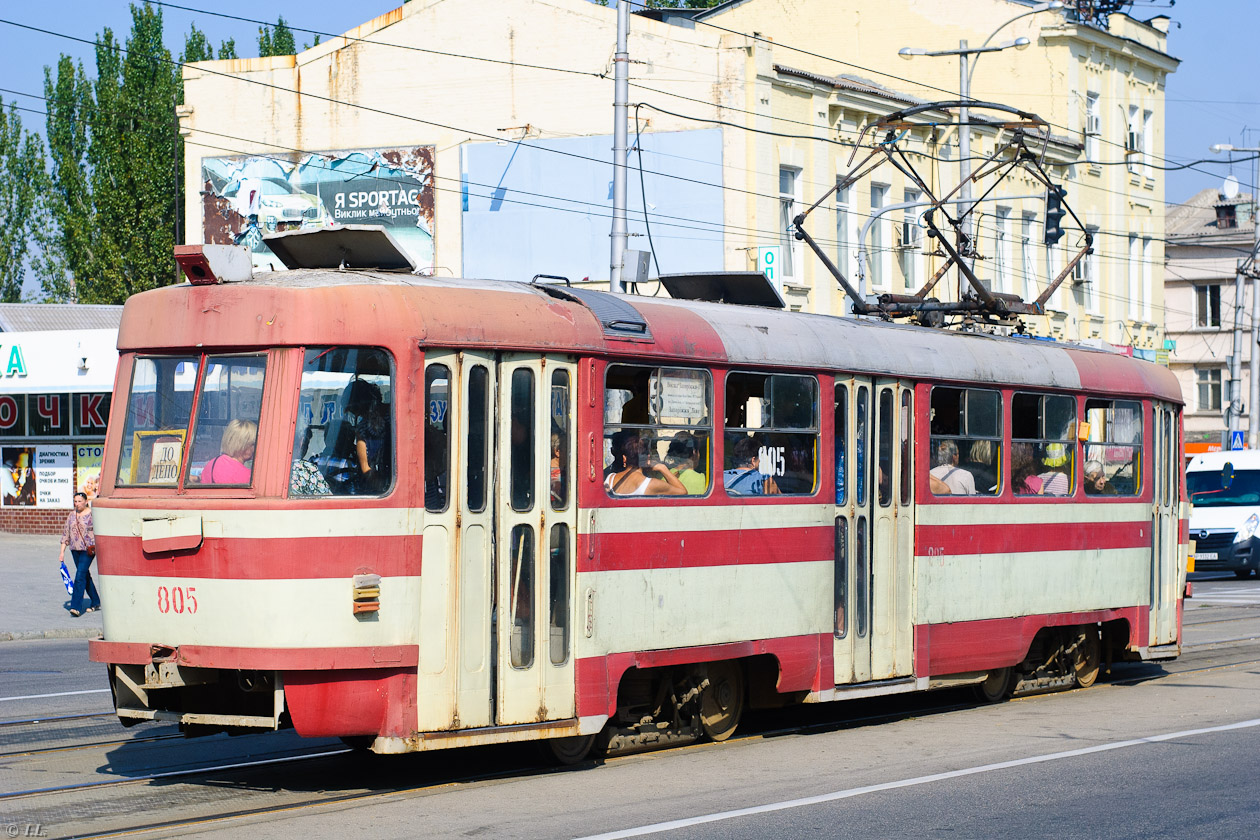 Запорожье, Tatra T3SU № 805