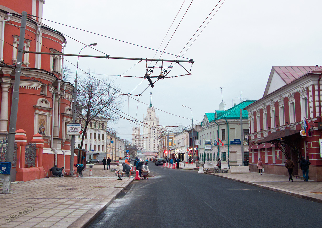 Москва — Закрытые троллейбусные линии; Москва — Троллейбусные линии: ЦАО