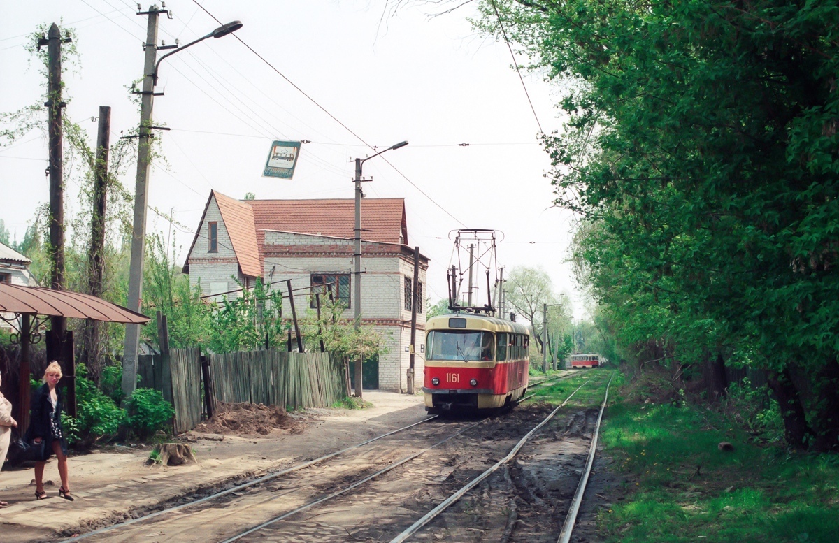 Днепр, Tatra T3SU (двухдверная) № 1161; Днепр — Исторические фотографии: Серии иностранных авторов