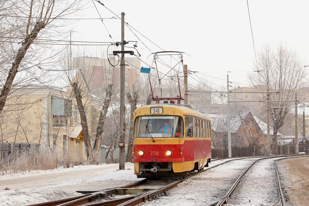 Екатеринбург, Tatra T3SU № 356
