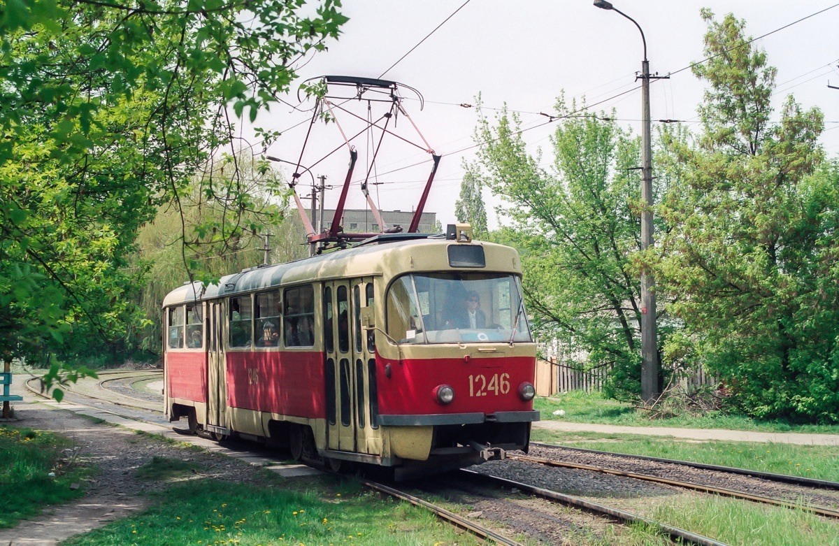 Днепр, Tatra T3SU № 1246; Днепр — Исторические фотографии: Серии иностранных авторов