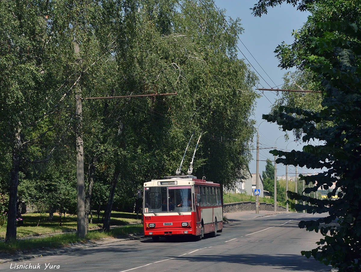 Ровно, Škoda 14Tr10/6 № 181 Ровно, Škoda 14Tr10/6 № 181