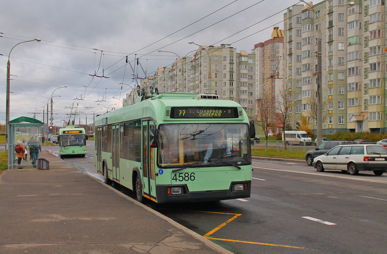 Минск, БКМ 321 № 4586