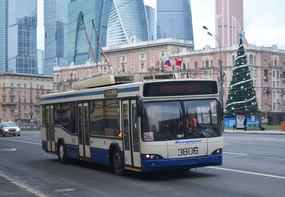 Москва, СВАРЗ-МАЗ-6235.00 № 3806